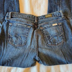 David Kahn Boot-Cut Medium / Dark Wash Jeans